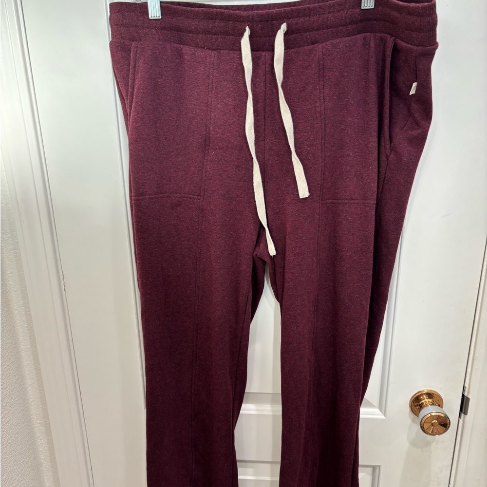 NWOT Wine colored UGG Sheneel lined sweats. Nice warm, and comfy.
